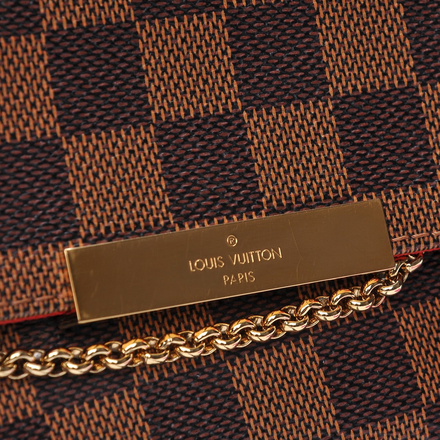 Louis Vuitton Damier Ebene Favorite MM 9 of 9