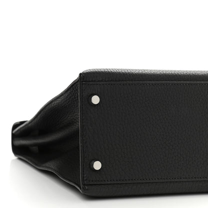Hermes Fjord Sellier Kelly 32 Black 9 of 15