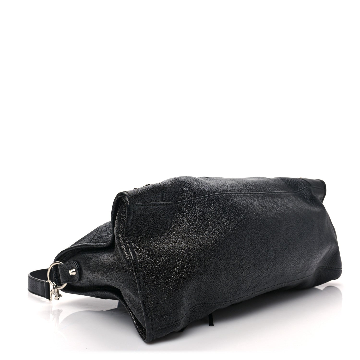 Balenciaga Chevre Silver Metallic Edge Hardware Part Time Black 4 of 7