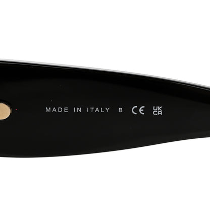 Chanel Acetate Rectangle Sunglasses 5435 Black 6 of 8