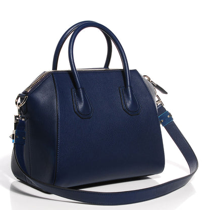 Givenchy Sugar Goatskin Small Antigona Deep Blue 3 of 9