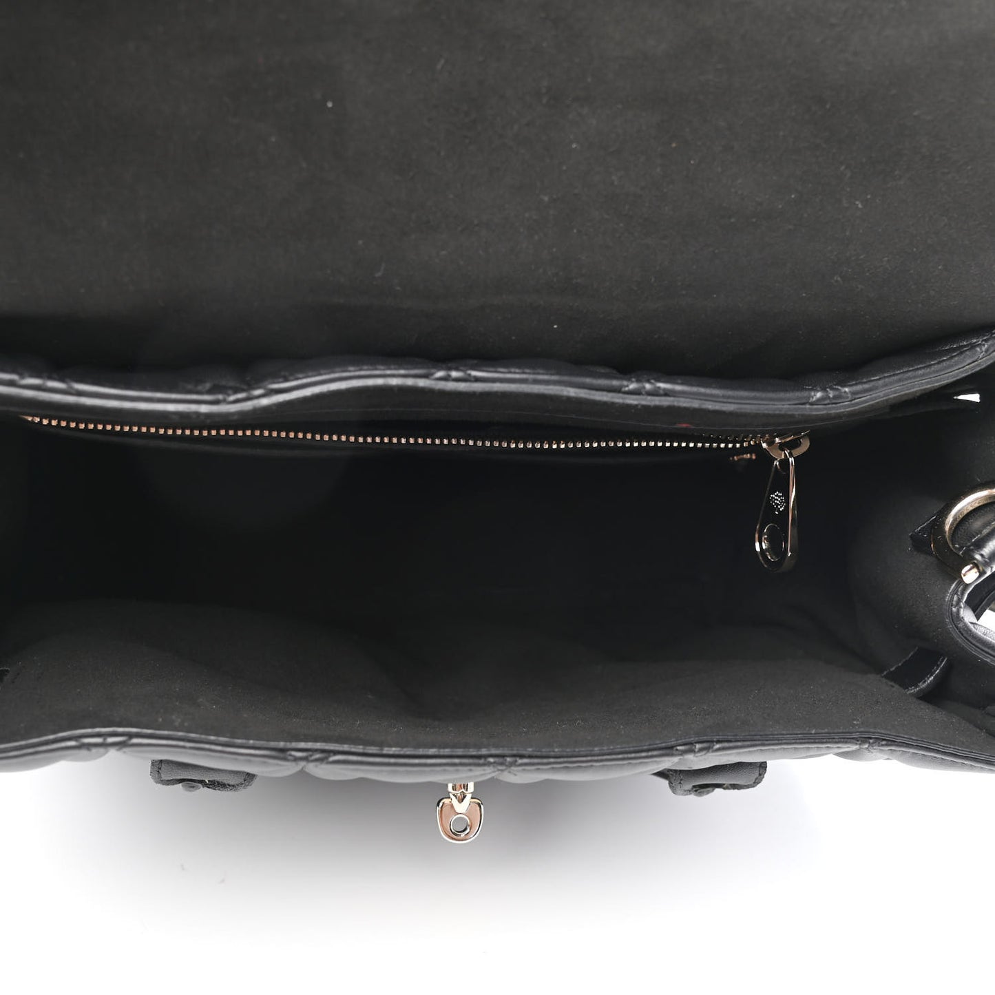 Nappa Quilted Medium Cara Delevingne Convertible Bag Black