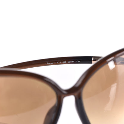 Tom Ford Raquel Sunglasses TF76 Dark Brown 7 of 8