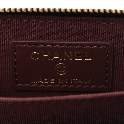Chanel Caviar Quilted Zip Coin Purse Black 6 of 9