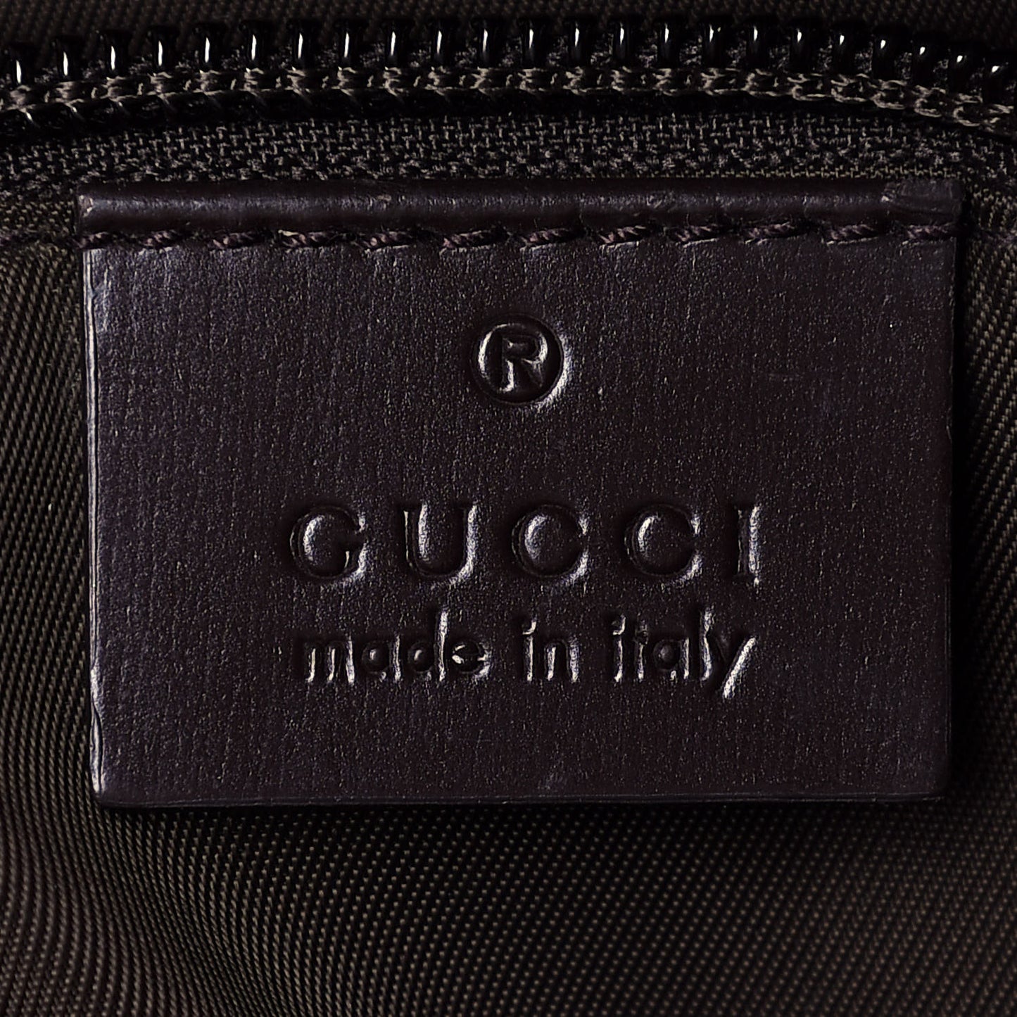 GG Plus Monogram Interlocking G Medium Backpack Dark Brown