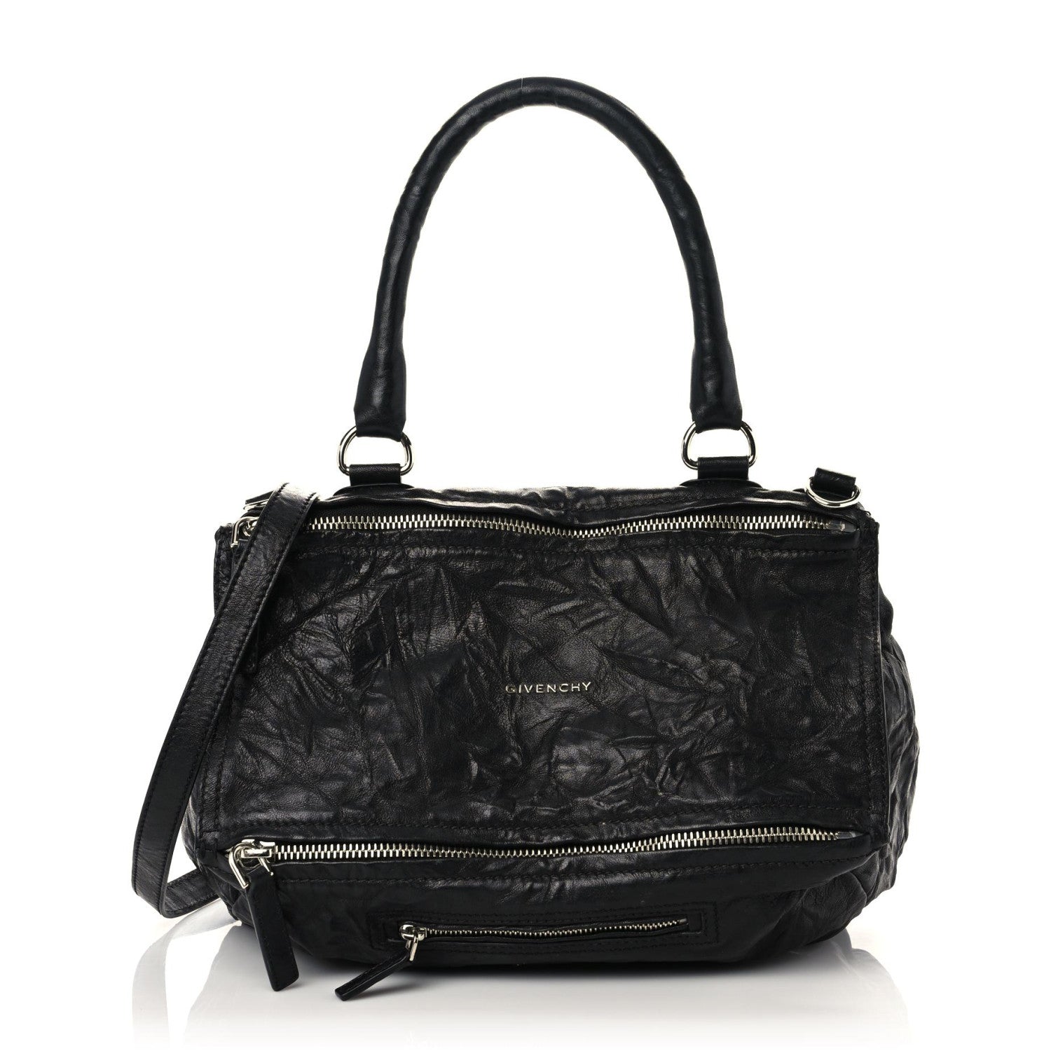 Givenchy Tumbled Sheepskin Medium Pandora Black 1 of 11