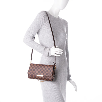 Louis Vuitton Damier Ebene Favorite MM 2 of 7