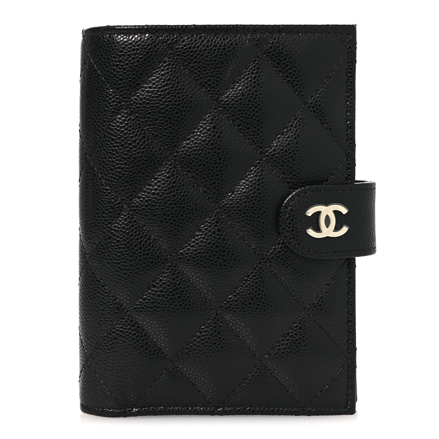 Chanel Caviar Quilted Passport Holder Black 1 of 10