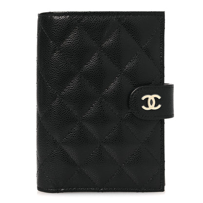 Chanel Caviar Quilted Passport Holder Black 1 of 10