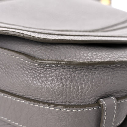 Chloe Calfskin Medium Marcie Round Crossbody Bag Cashmere Grey 8 of 25