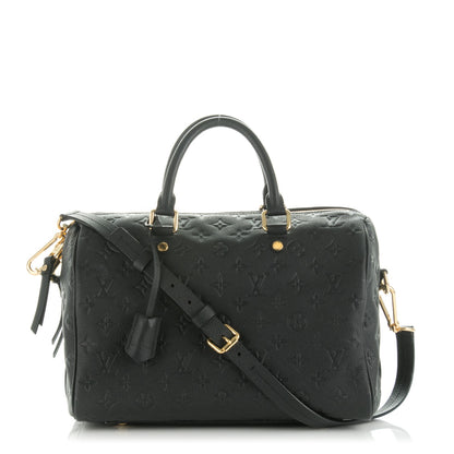Louis Vuitton Empreinte Speedy Bandouliere 30 Black 1 of 7