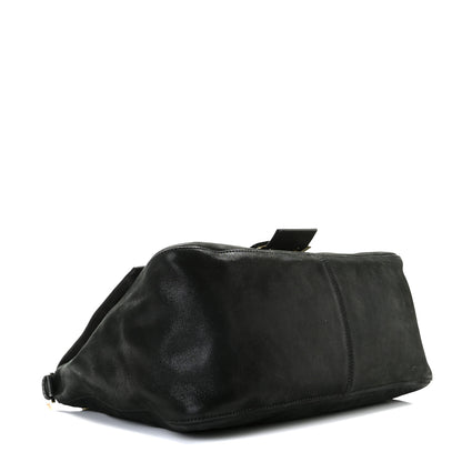 Fendi Vitello Savana Big Mama Baguette Black Tartaruga Natural 4 of 10