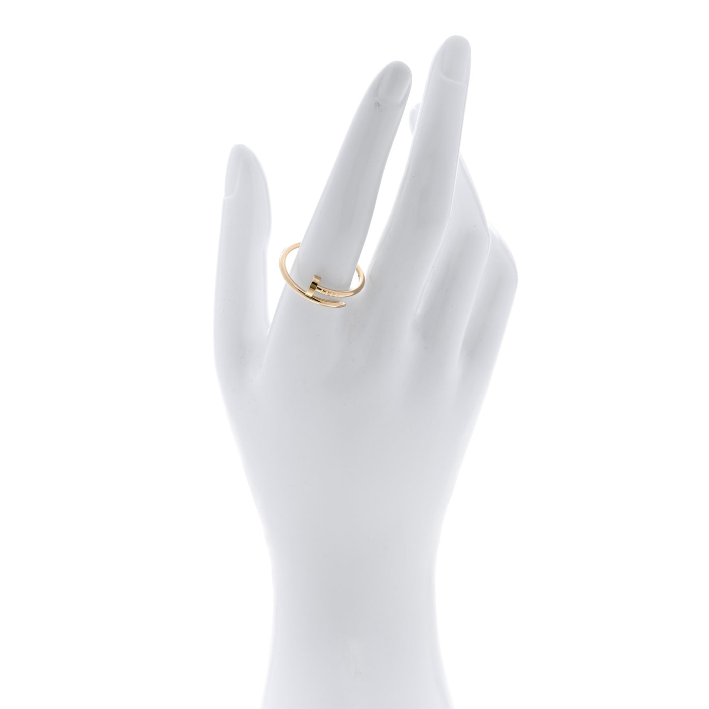 18K Yellow Gold Small Juste Un Clou Ring 62 10