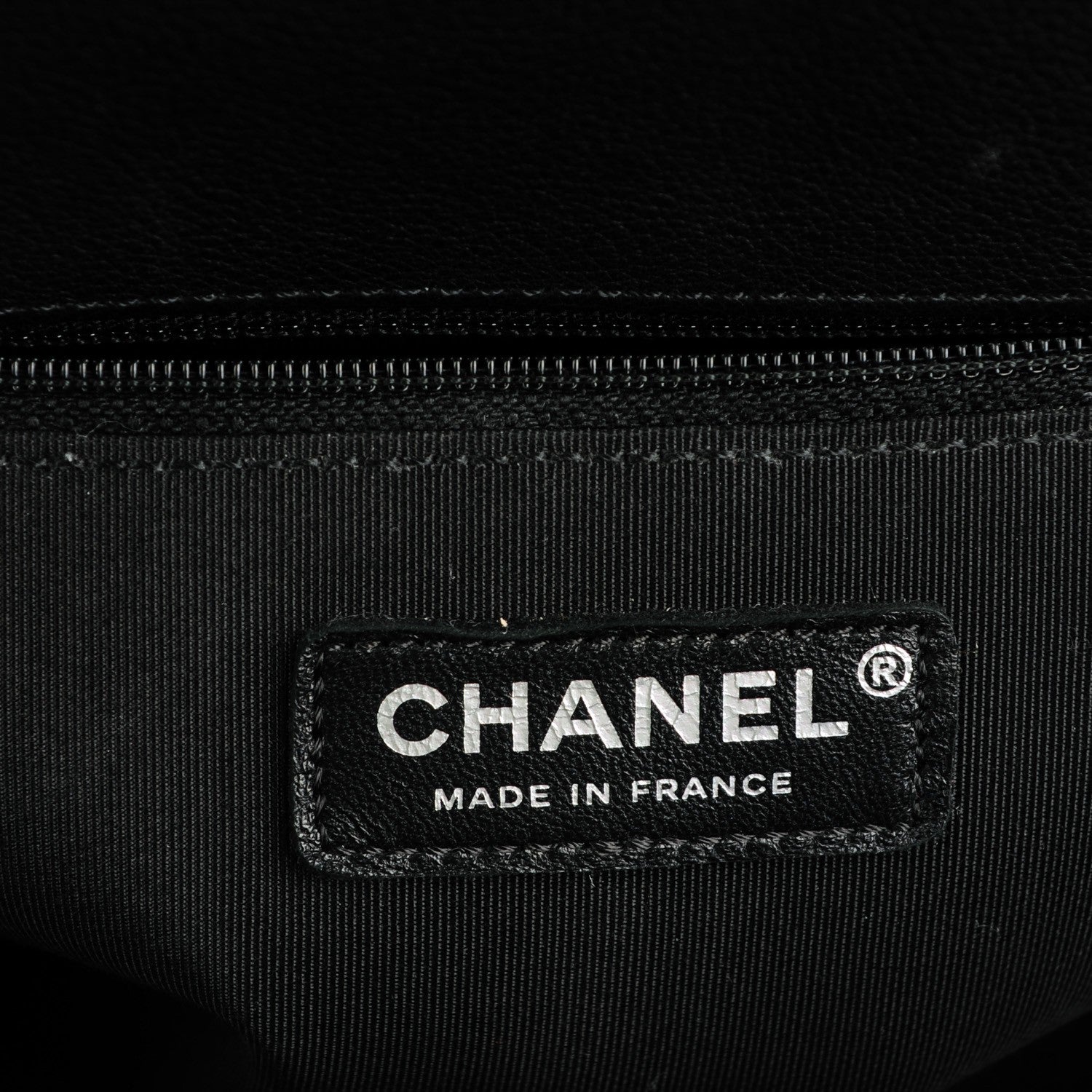 Chanel Calfskin Quilted Large Boy Flap Black 7 of 8