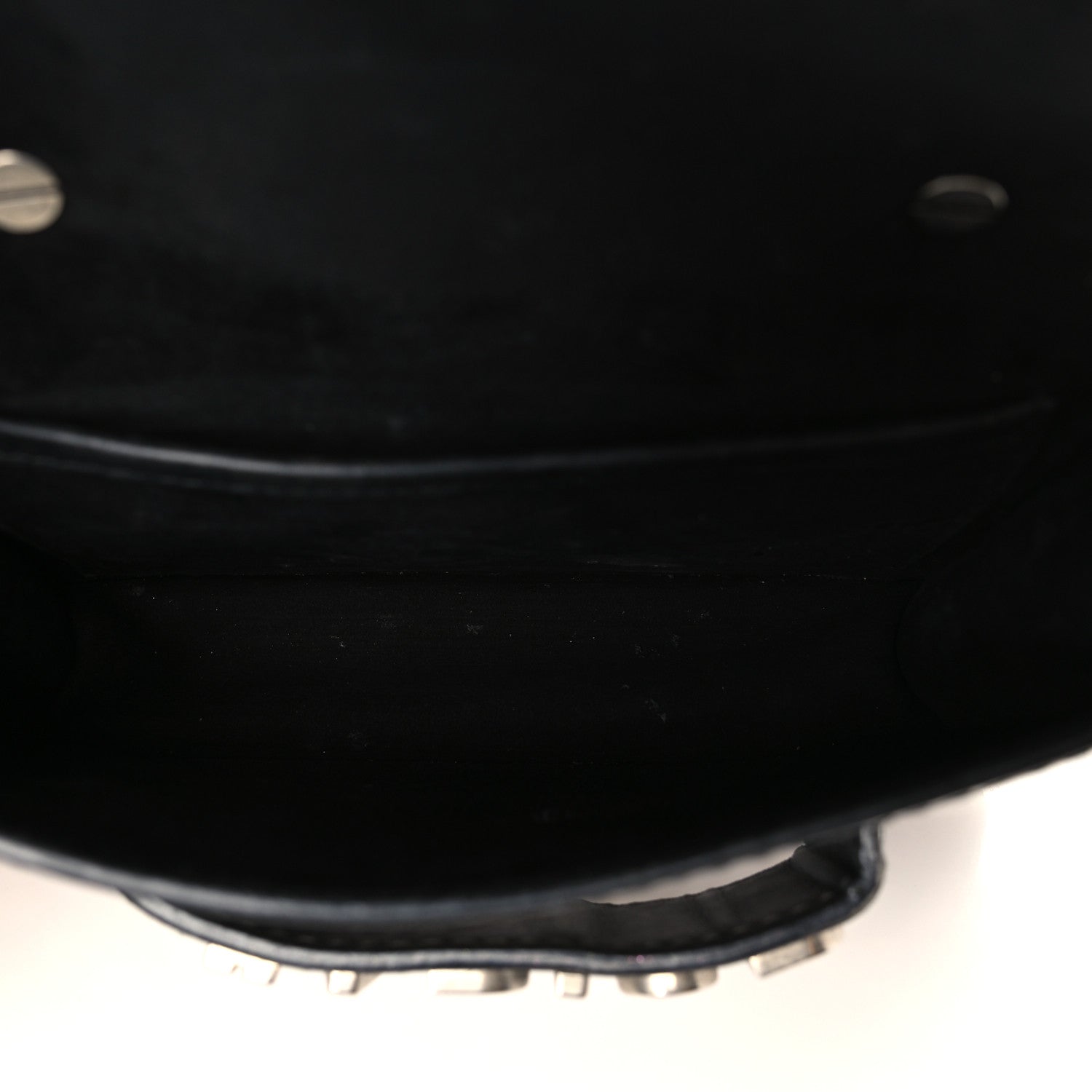 Christian Dior Calfskin Checkered Mini J'Adior Flap Bag Black White 5 of 14