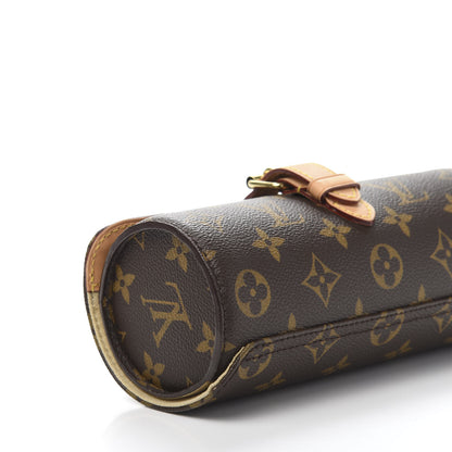 Louis Vuitton Monogram 3 Watch Travel Case 6 of 10