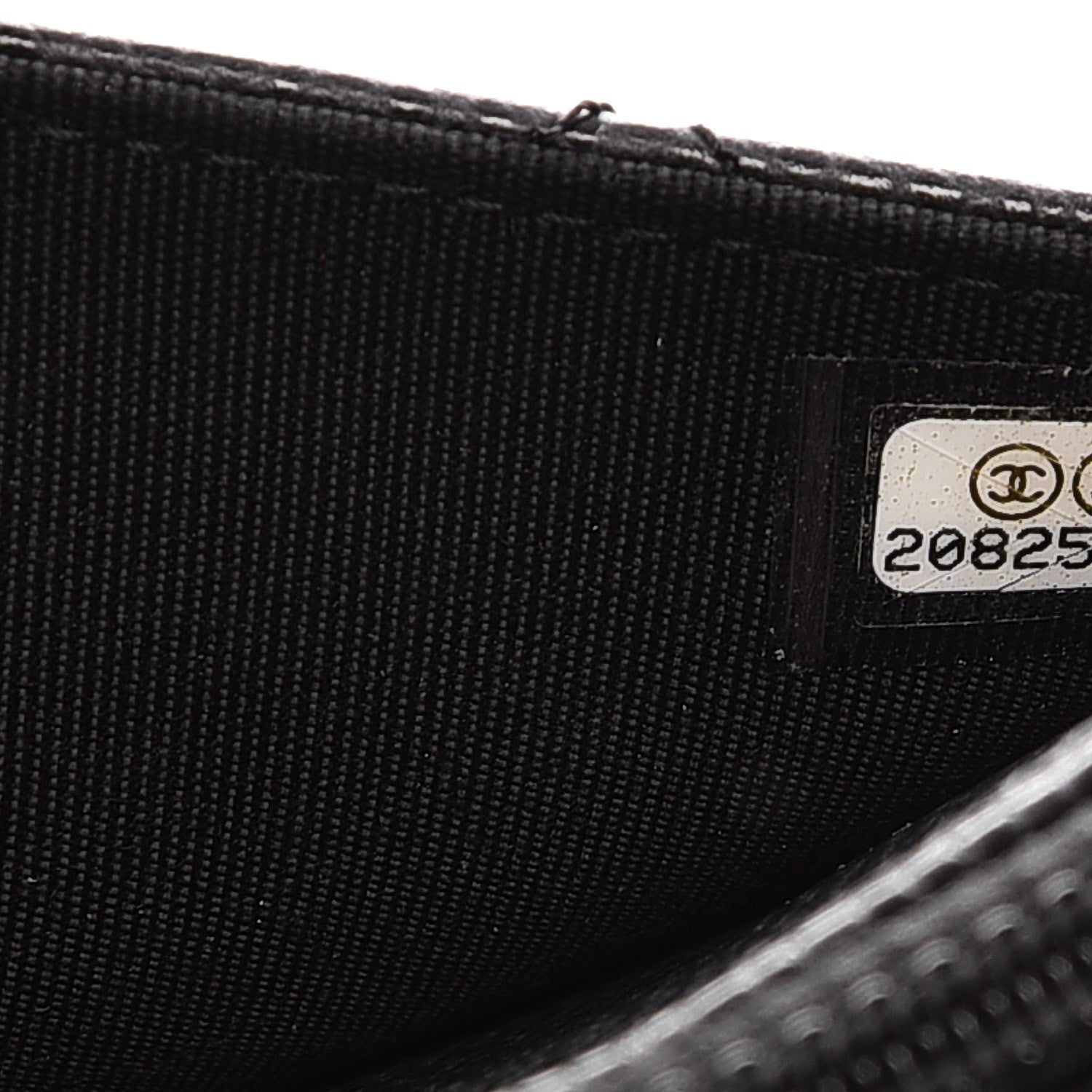 Chanel Caviar Quilted Wallet On Chain WOC Black 8 of 9