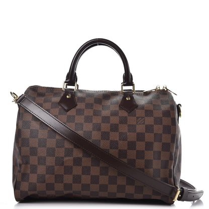 Louis Vuitton Damier Ebene Speedy Bandouliere 30 1 of 9