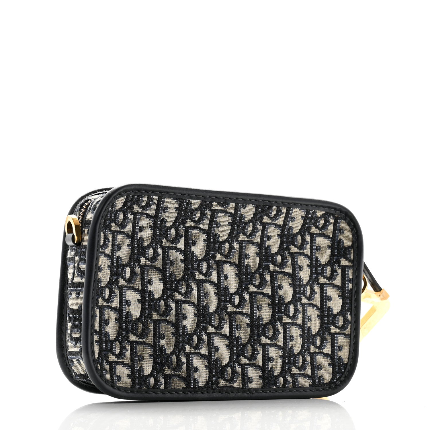 Christian Dior Oblique Diorquake Clutch Blue 3 of 8