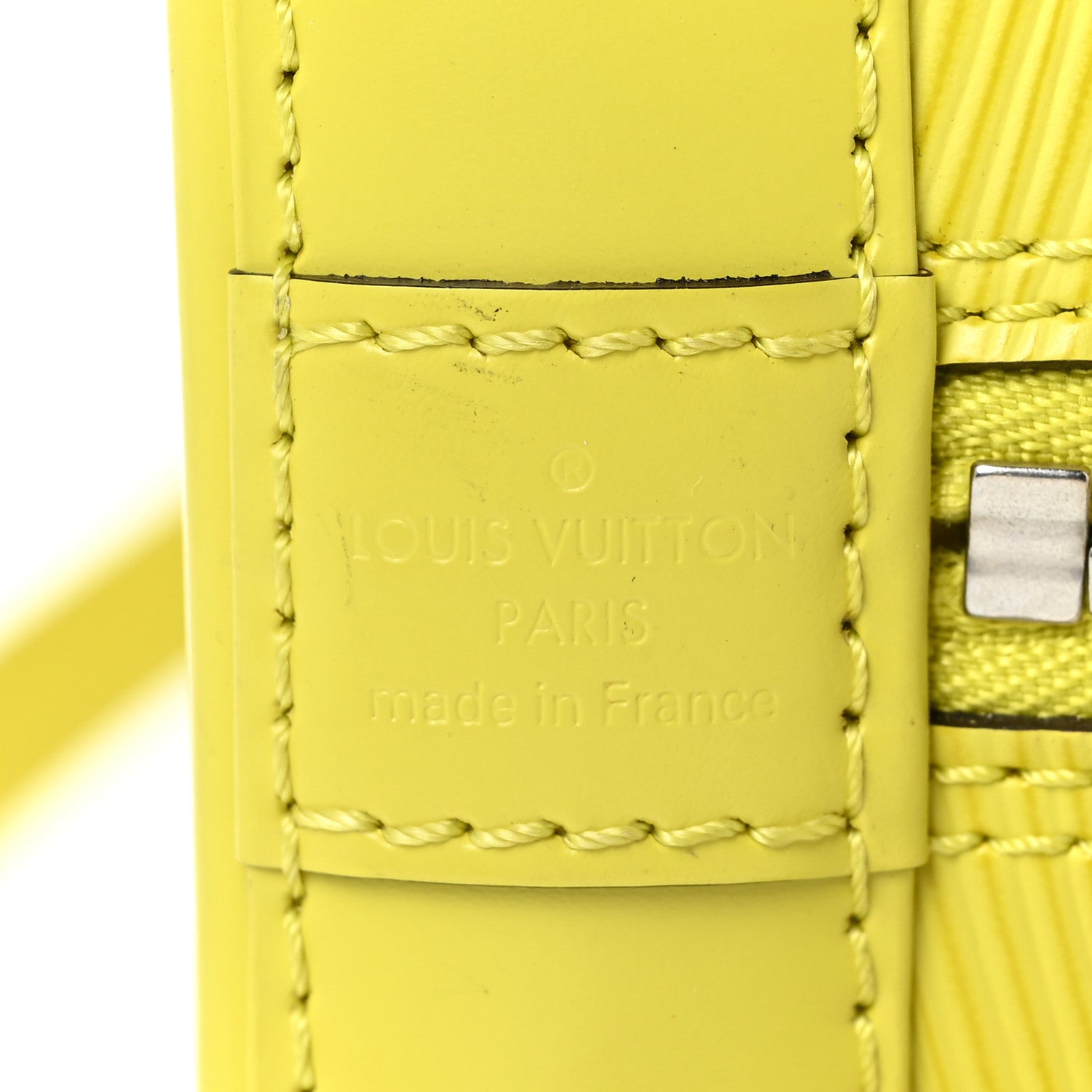 Louis Vuitton Epi Alma BB Pistache 6 of 19