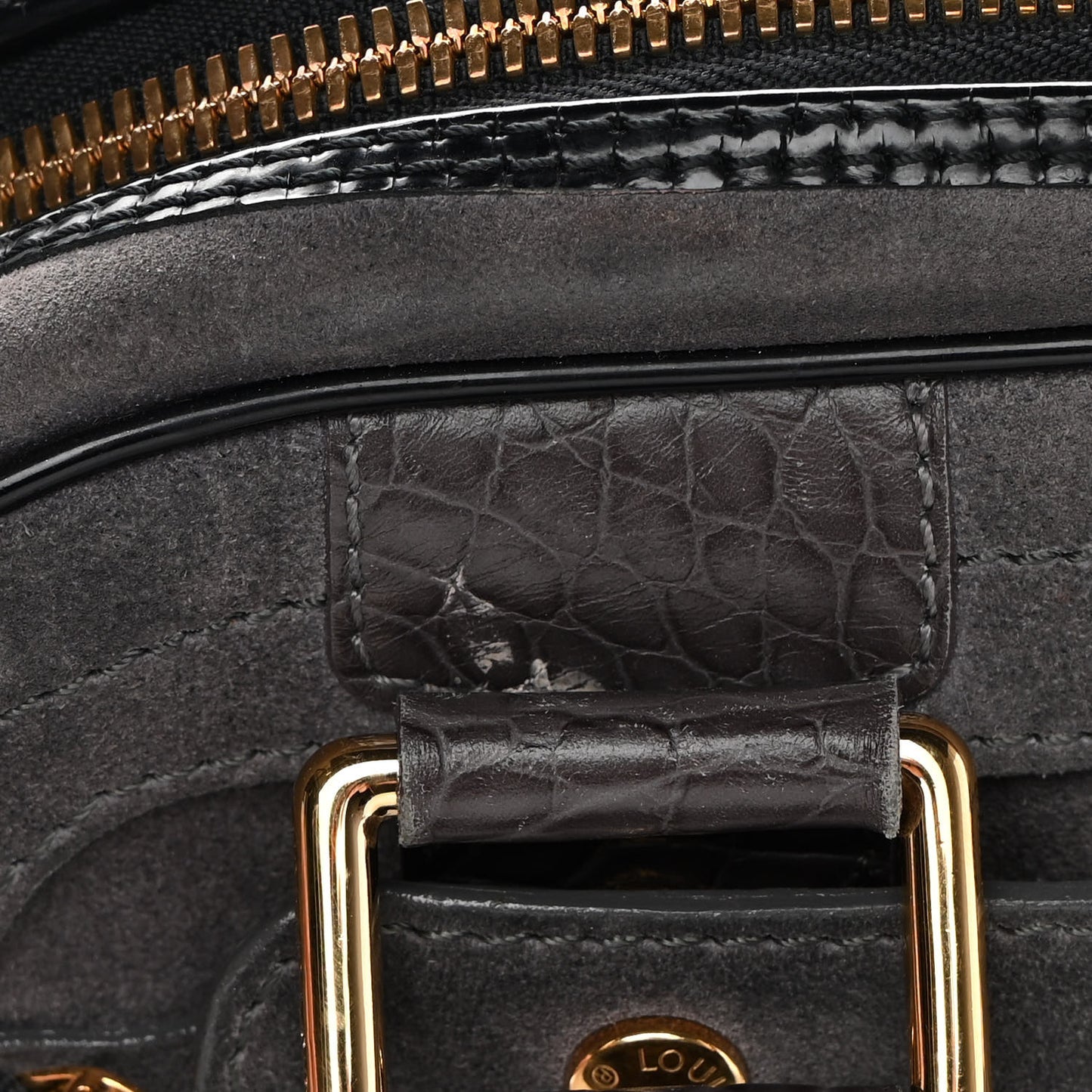 Havane Stamped Trunk Bowler PM Gray