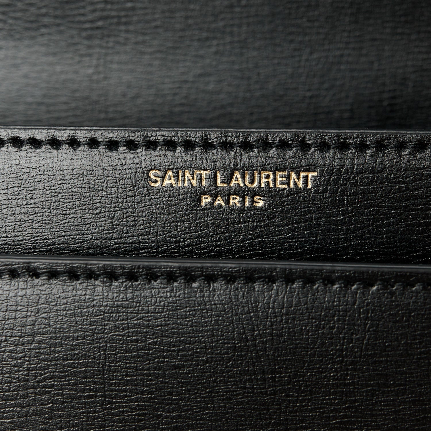 Saint Laurent Calfskin Medium Monogram Sunset Black 8 of 12