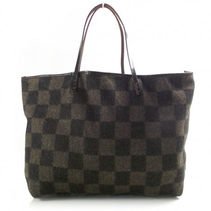 Fendi Vintage Cashmere Checkered Tote 1 of 11