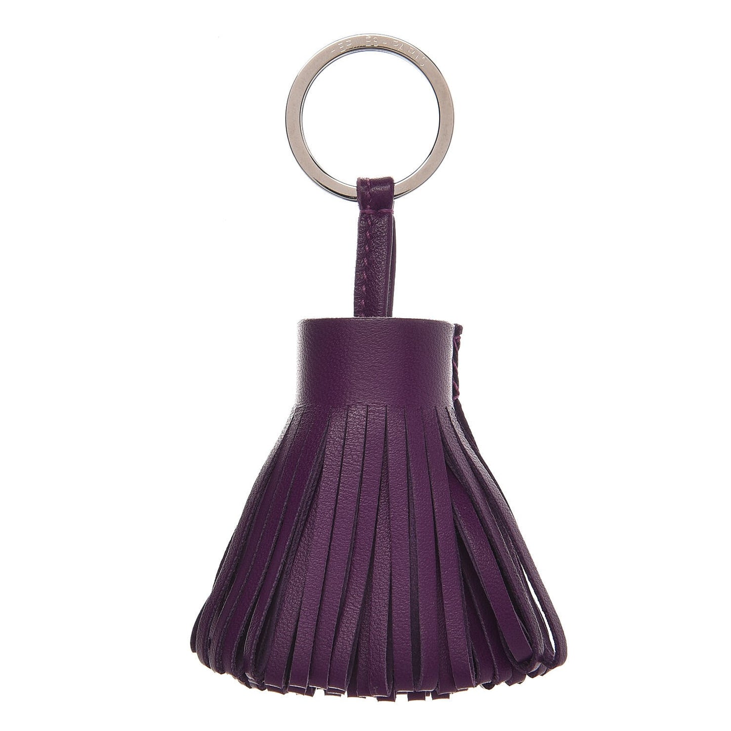 Lambskin Carmen Tassel Key Holder Violet
