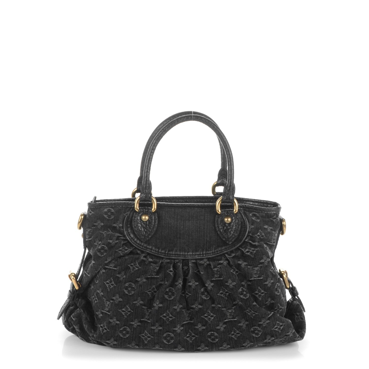 Louis Vuitton Denim Neo Cabby MM Black 1 of 7