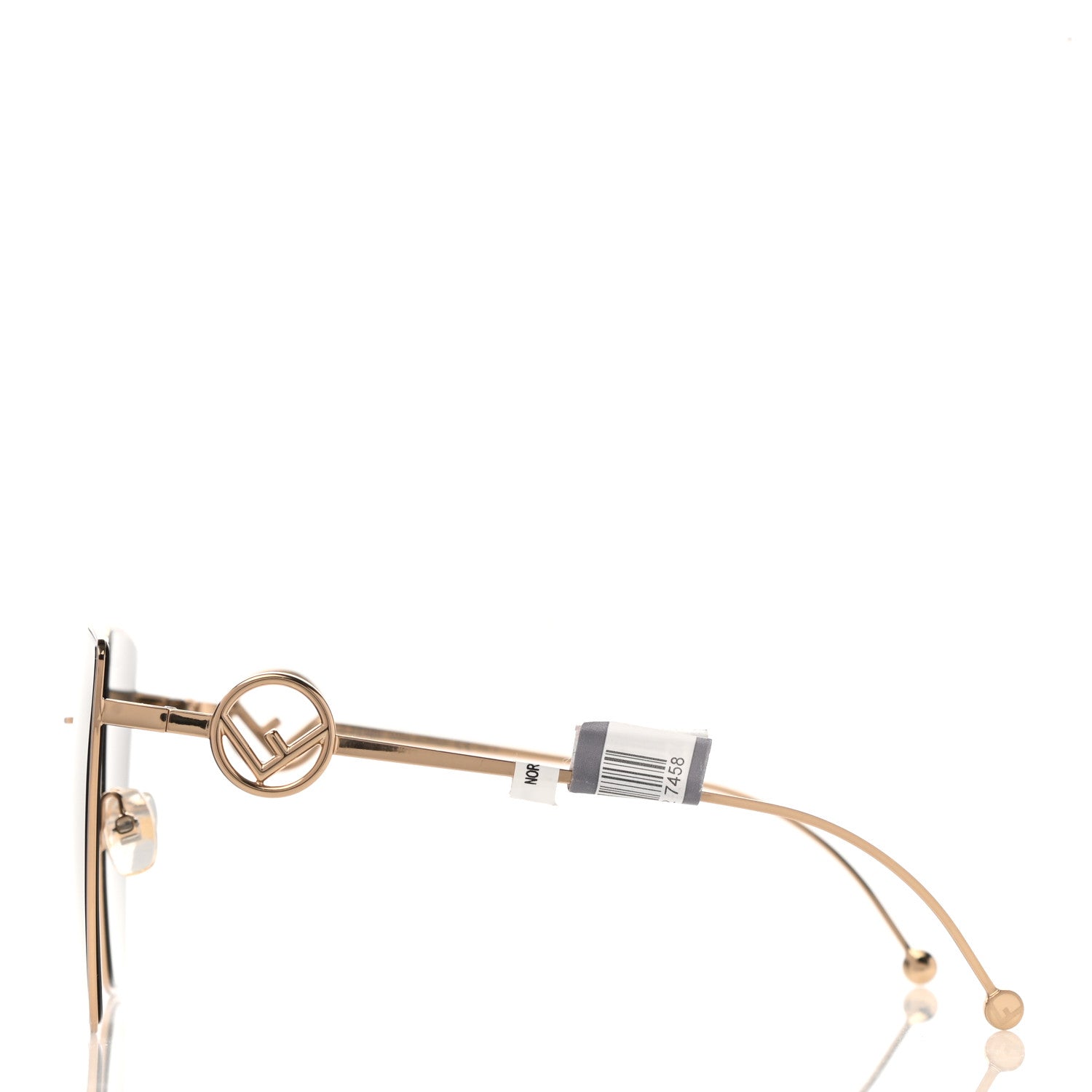 Fendi Metal F is Fendi Sunglasses FF 0323/S Gold 3 of 7