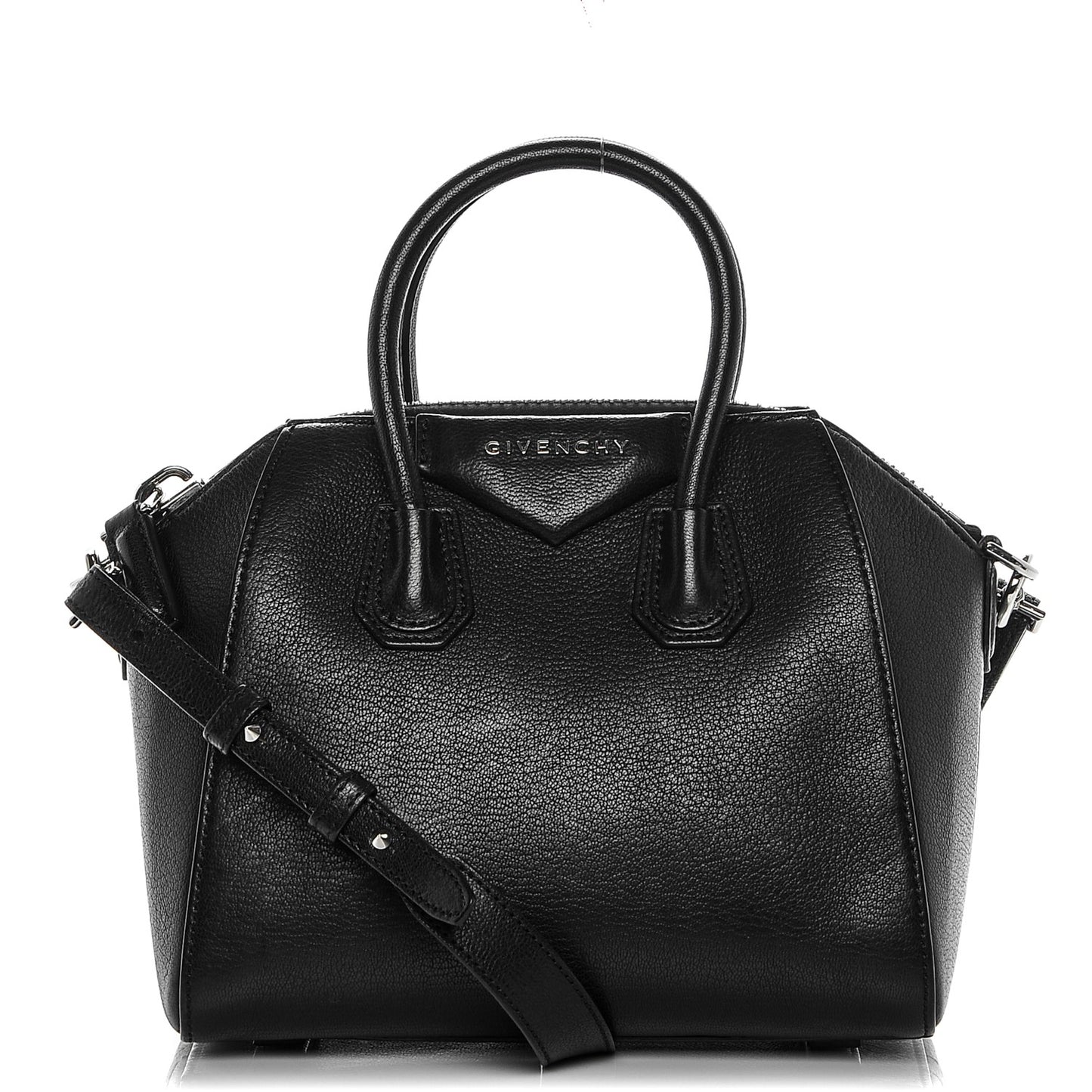 Sugar Goatskin Mini Antigona Black