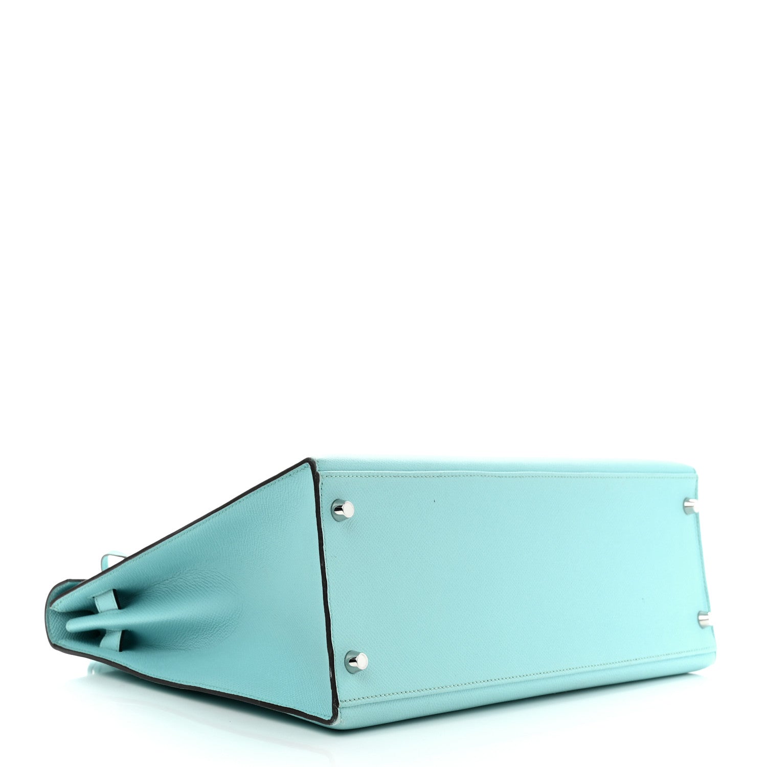 Hermes Epsom Kelly Sellier 35 Bleu Atoll 4 of 12