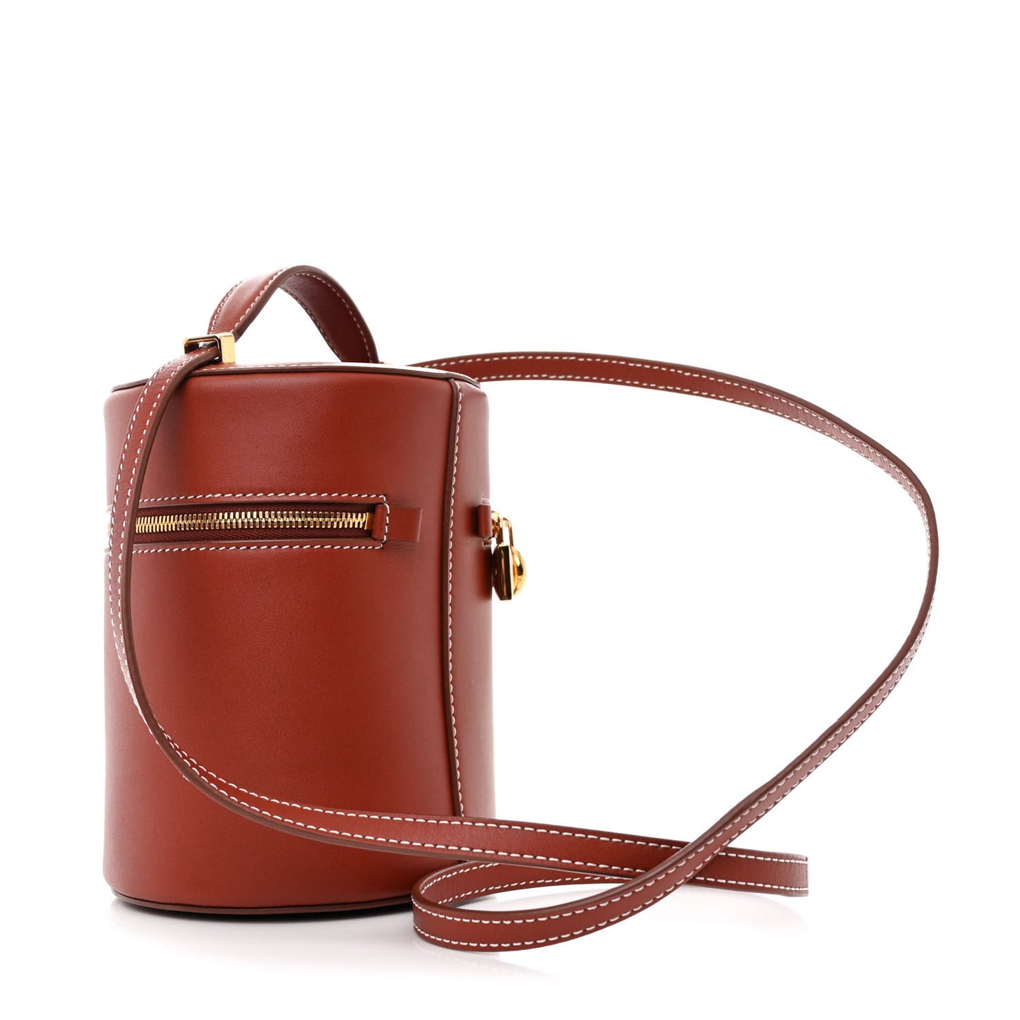 Smooth Calfskin Extra Case Medium Deep Kummel