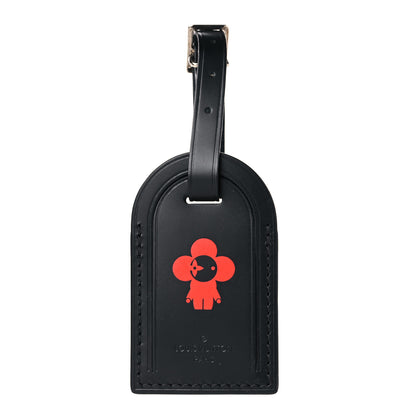 Louis Vuitton Calfskin Vivienne Luggage Tag Black 1 of 4