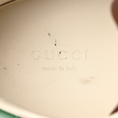 Gucci GG Supreme Monogram Fake/Not Womens Ace Sneakers 38.5 Beige New Shamarock Brown Sugar 6 of 9