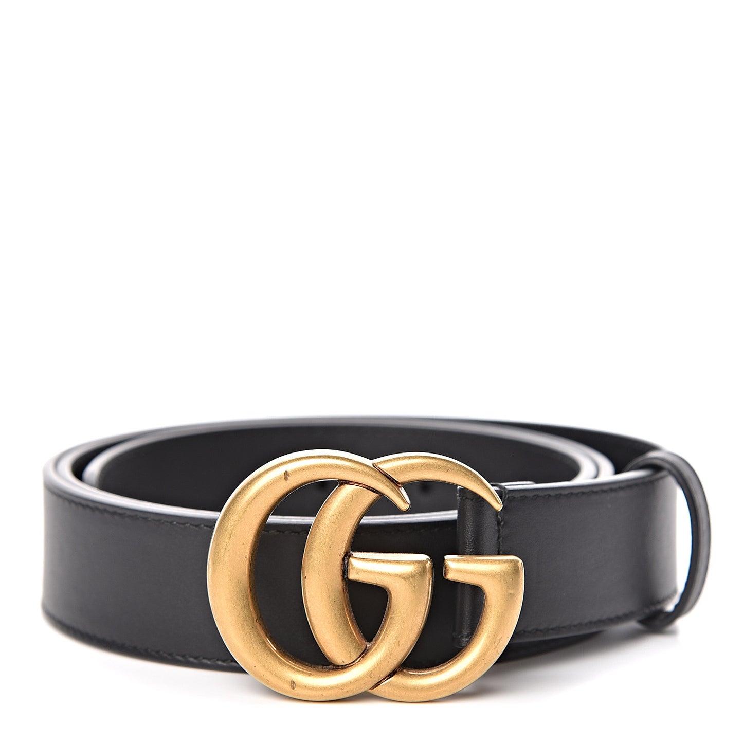 Calfskin Double G 30mm Belt 90 36 Black