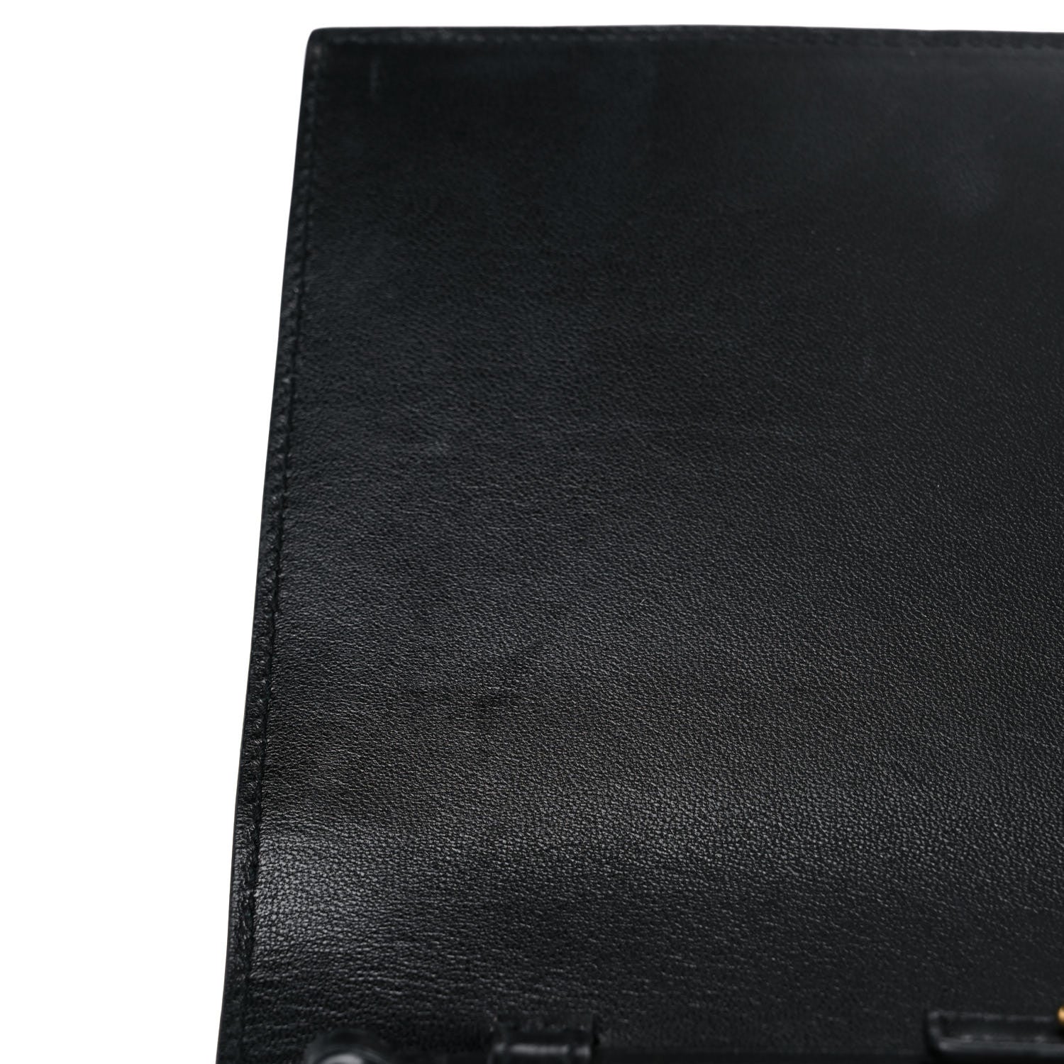Saint Laurent Calf Hair Monogram Chain Wallet Leopard 6 of 14