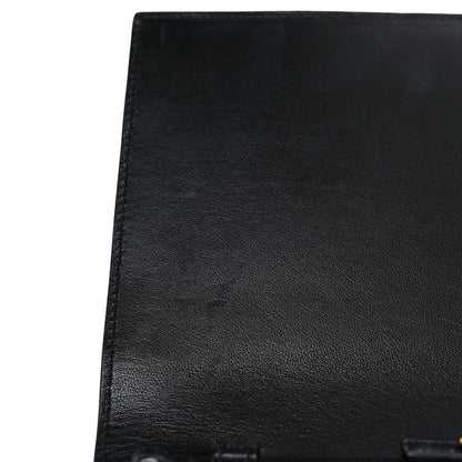 Saint Laurent Calf Hair Monogram Chain Wallet Leopard 6 of 14