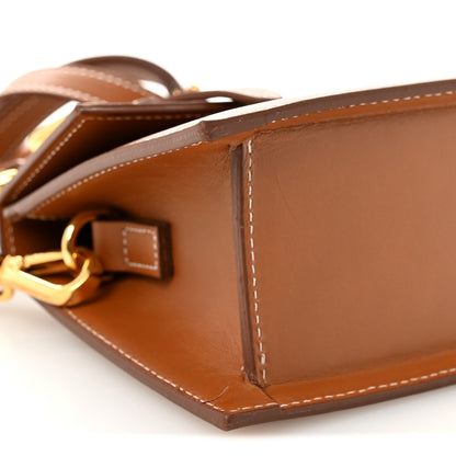 Jacquemus Smooth Calfskin Le Chiquito Boucle Moyen  Light Brown 6 of 9