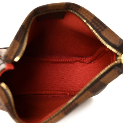 Louis Vuitton Damier Ebene Trousse Make Up Bag Pochette 5 of 10