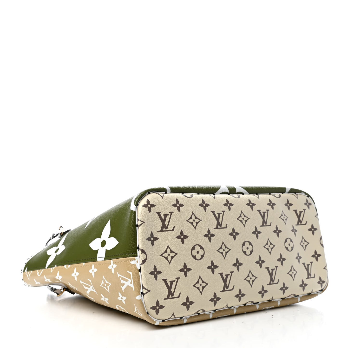 Monogram Giant Neverfull MM Kaki