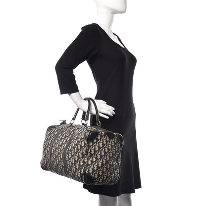 Christian Dior Monogram Duffle Black 2 of 14