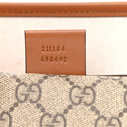 Gucci GG Plus Monogram Medium Signature Web Loop Tote Brown 7 of 10