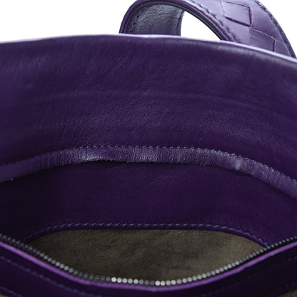 Bottega Veneta Nappa Intrecciato Medium Roma Tote Plum 6 of 13
