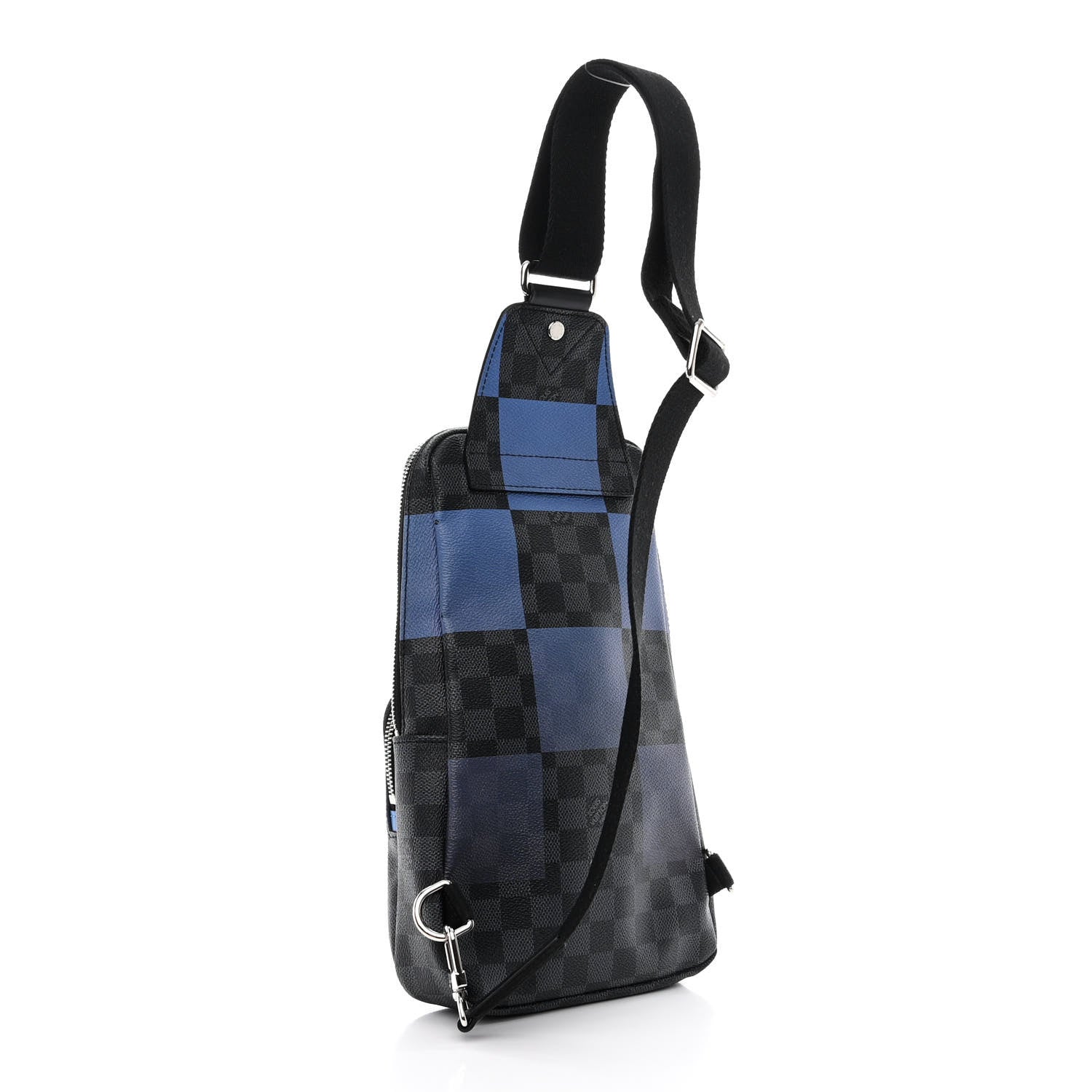 Louis Vuitton Damier Graphite Giant Avenue Sling Backpack Blue 3 of 10