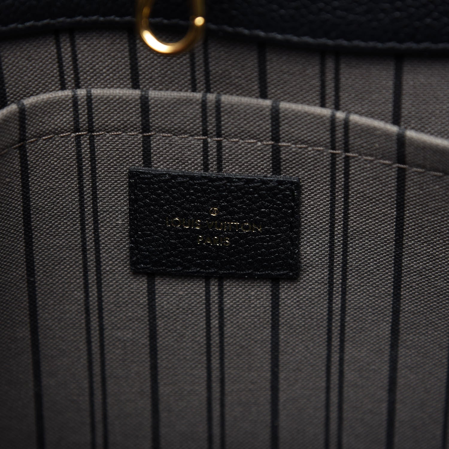 Louis Vuitton Empreinte Montaigne GM Black 8 of 11