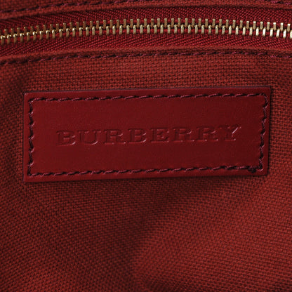 Burberry Haymarket Check Small Salisbury Tote Military Red 6 of 7
