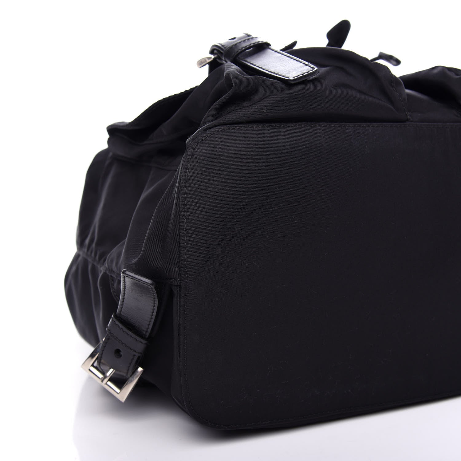 Prada Nylon Vela Medium Backpack Black 8 of 10