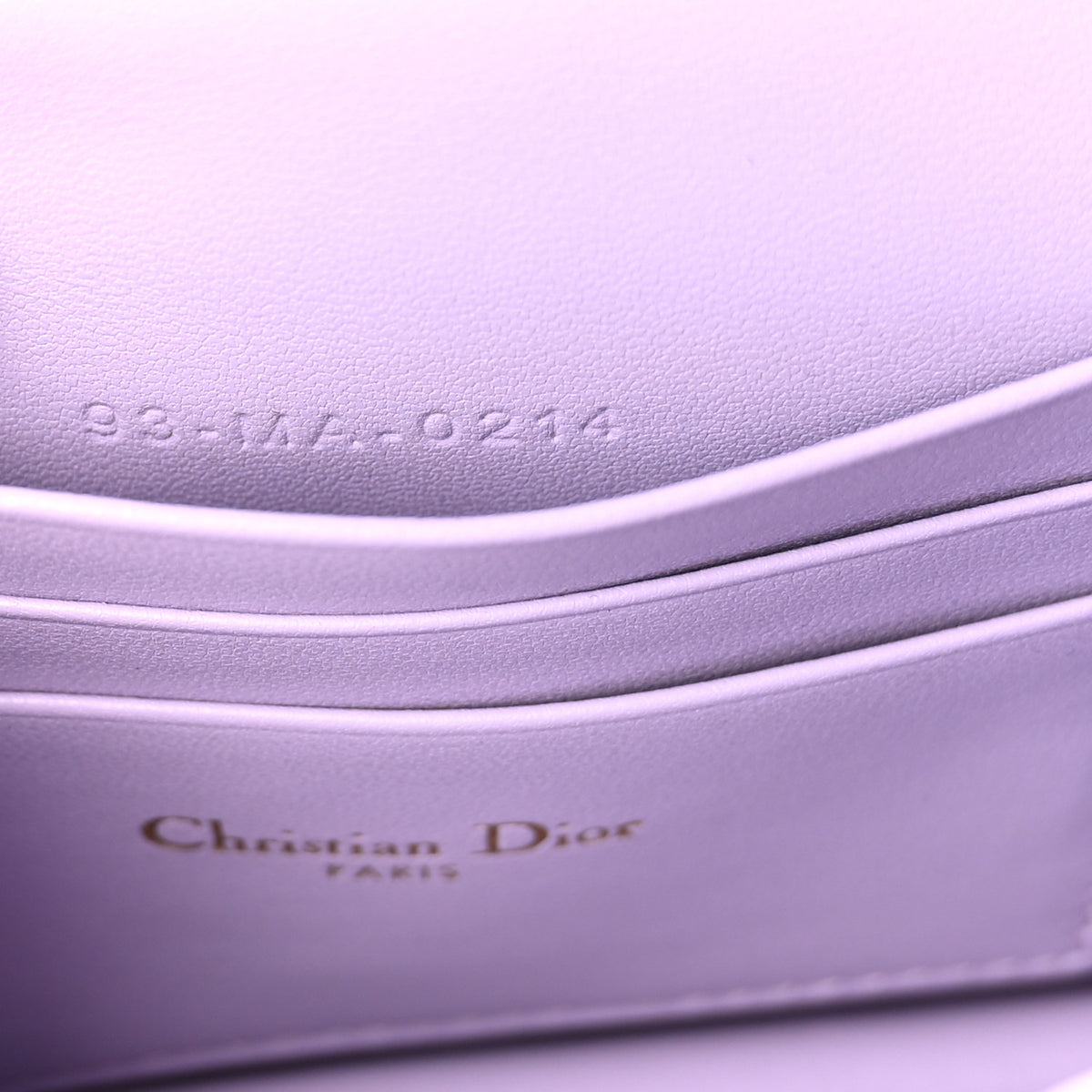 Lambskin Cannage Mini My Dior Bag Lilac