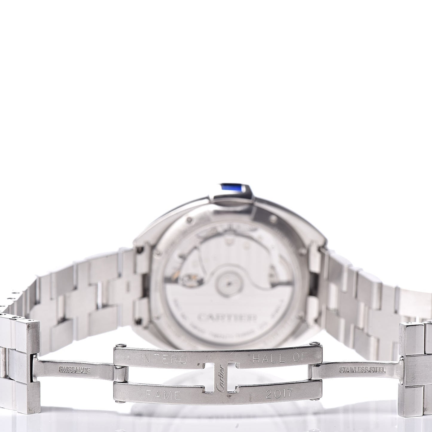 Stainless Steel 35mm Cle De Automatic Watch